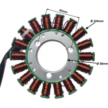 STATOR 18 CEWEK DO SUZUKI GSXR600 750 01-05