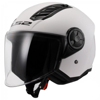 KASK LS2 OF616 AIRFLOW II SOLID WHITE-06 XS