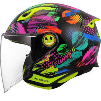 KASK LS2 OF622 FUNNY II JOY BLACK S-97859