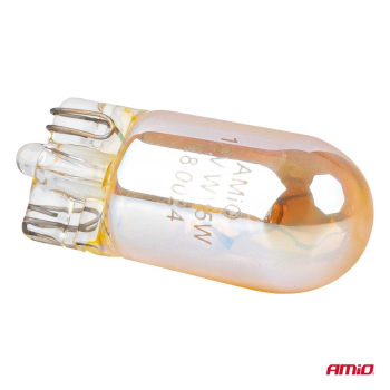 Żarówki halogenowe WY5W 12V5W LumiTec pomarańczowe-98025