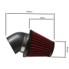 FILTR POWIETRZA STOŻKOWY POWER FORCE CZERWONY 45-4-98110