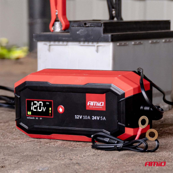 Prostownik cyfrowy AGM GEL STD LFP MAX 10A 12V 24V-98553