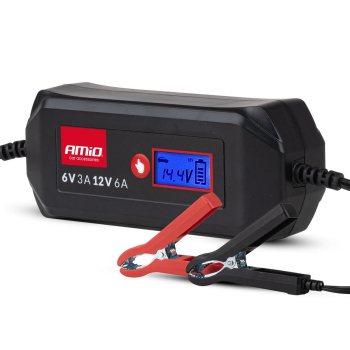 Prostownik cyfrowy STD GEL AGM WET MAX 6A 6V 12V A