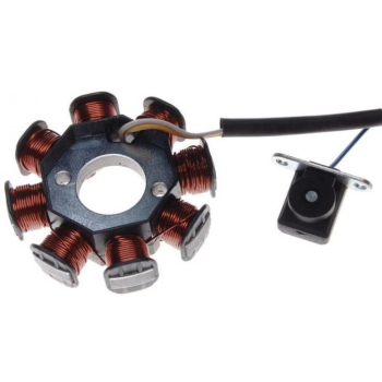 STATOR ISKROWNIK 8 CEWEK 3 PRZEWOD INCA SPRINT 4T