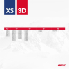 Łańcuchy śniegowe tekstylne 3D 2szt. rozmiar XS EN-99033