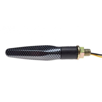KIERUNKOWSKAZ CARBON BIAŁY KLOSZ 9 LED-99099