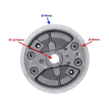 KOŁO MAGNESOWE Z WENTYLATOREM MINI POCKET w.2-99360
