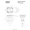 Podstawa montowana na lusterku Quad Lock® (V2) - u-fd0b2bec294ce7923dad4beabbbeaacd