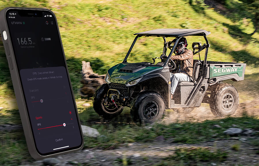 SEGWAY FUGLEMAN UT6 – skrzynia ładunkowa