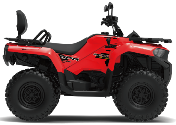 QJMOTOR SFA 300 – Komfort dla dwóch osób