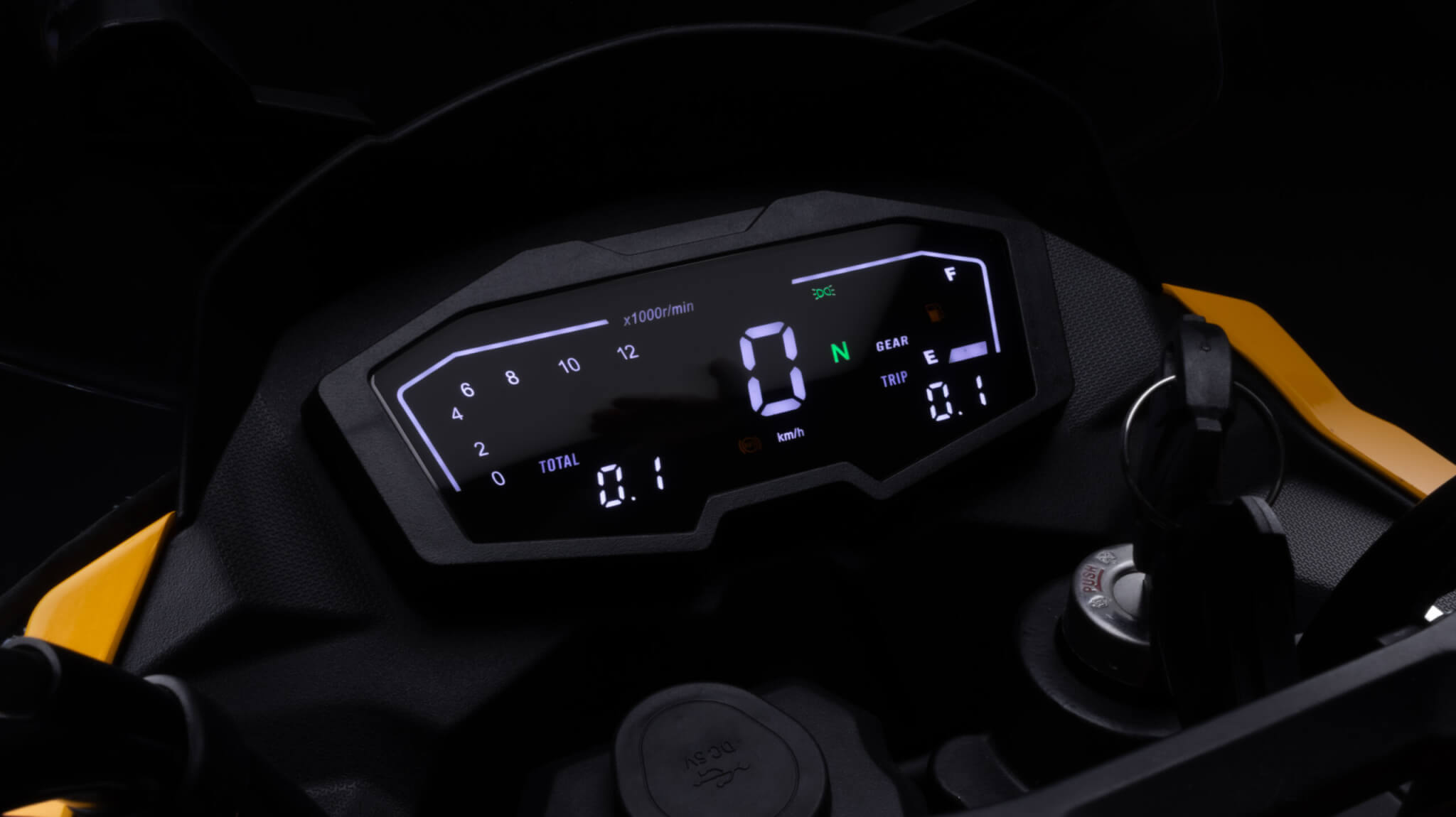 JUNAK RX 125 ABS – wyświetlacz LCD
